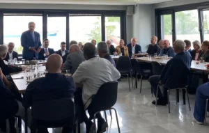 Eski Bakan Hayati Yazıcı ve Değerli Konuklarımız Vakfımızı Ziyaret Etti