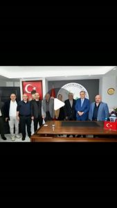Eski Bakan Hayati Yazıcı ve Değerli Konuklarımız Vakfımızı Ziyaret Etti