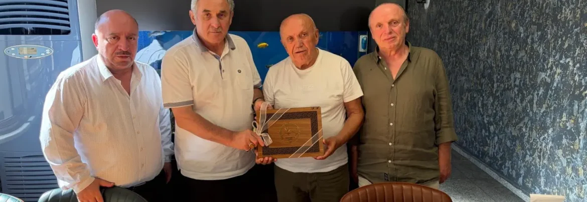 Geyikli Eski Belediye Başkanı Metin Salman'a Ziyaret