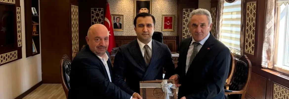 Kalkandere Kaymakamımız Emrullah Doğru'yu Ziyaret Ettik